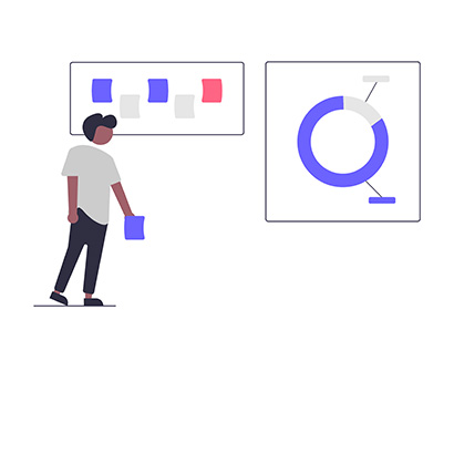 Marketing Illustration Card